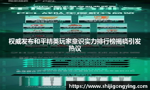 权威发布和平精英玩家意识实力排行榜揭晓引发热议