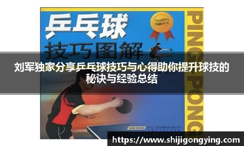 刘军独家分享乒乓球技巧与心得助你提升球技的秘诀与经验总结